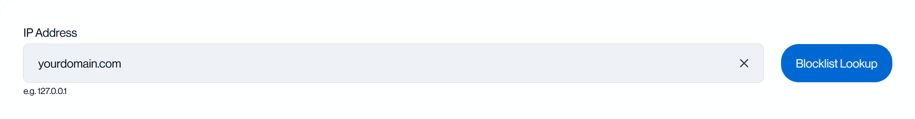 Sendmarc Blocklist Tool