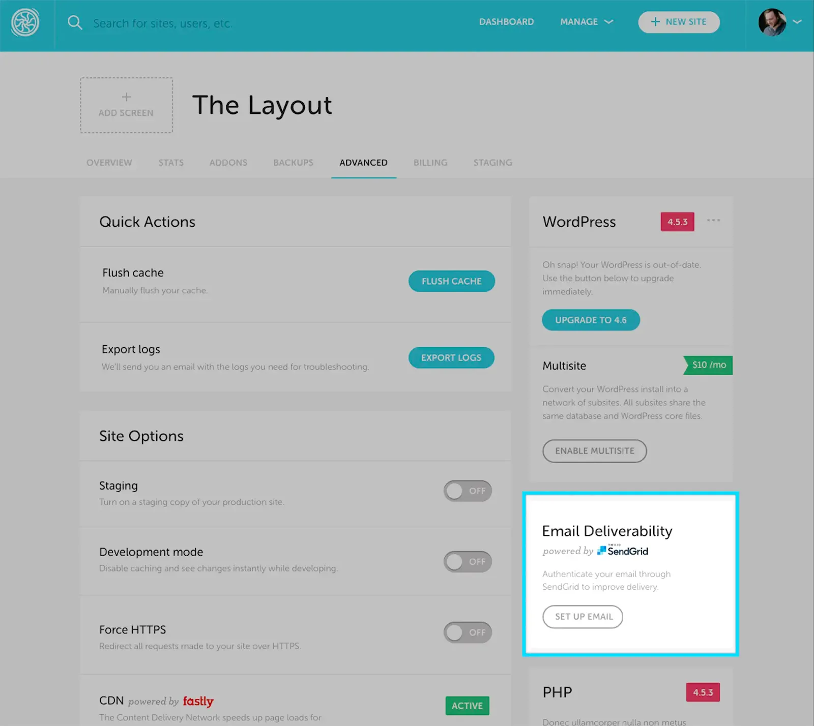 Flywheel Dkim Screenshot 1
