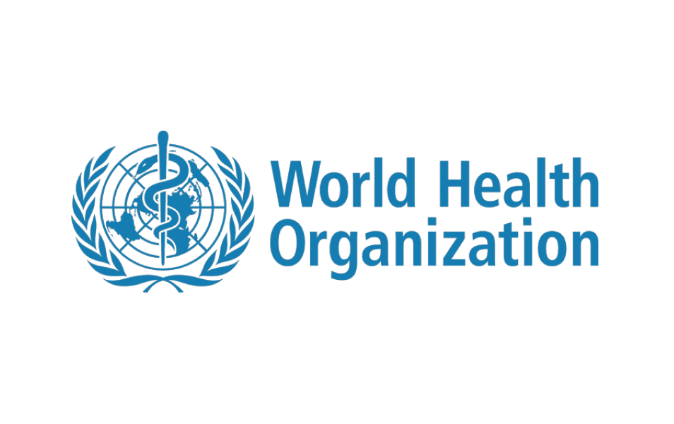 World Health Organisation Logo In Its Brand Colours