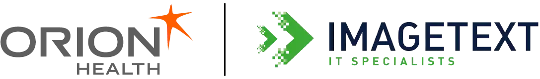 Orion Health Logo and Imagetext Logo