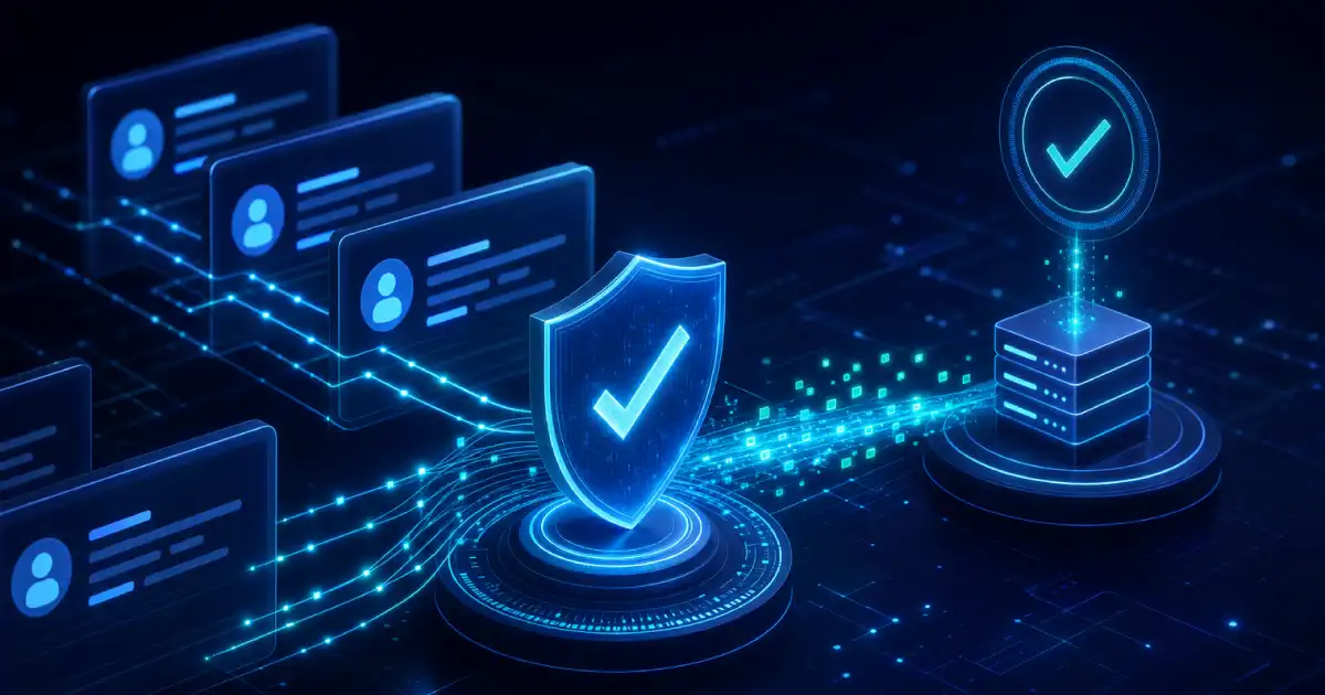 Registros digitales que representan la verificación de registros SPF