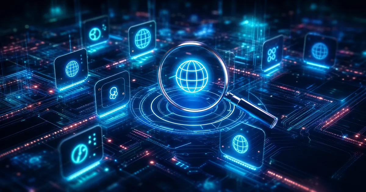 Ilustración de un flujo de trabajo de auditoría de dominios sistemático que rastrea la postura de DMARC, SPF y DKIM en un portafolio de dominios