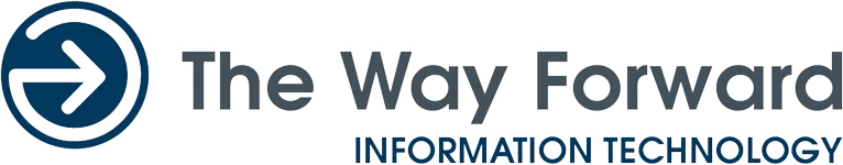 The Way Forward Information Technology Logo In Their Brand Colours On A Transparent Background.