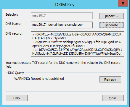 Trustwave Mailmarshall Dkim Screenshot 1