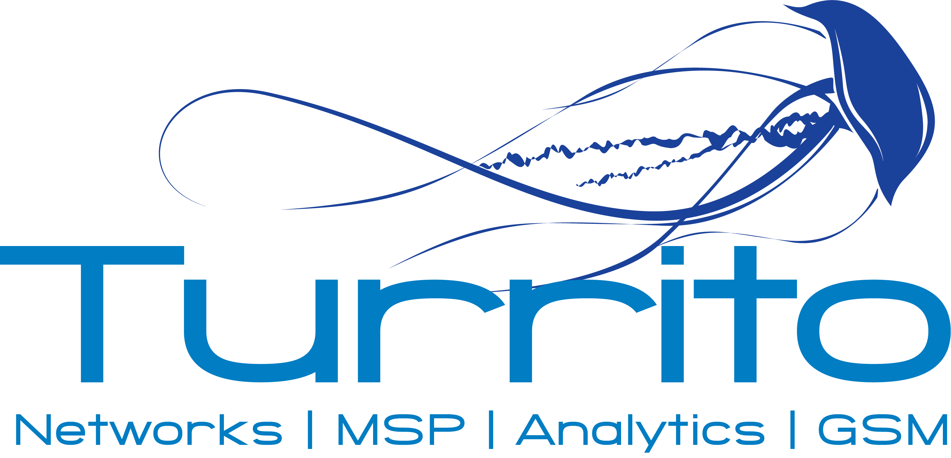 Turrito Logo In Their Brand Colours On A Transparent Background