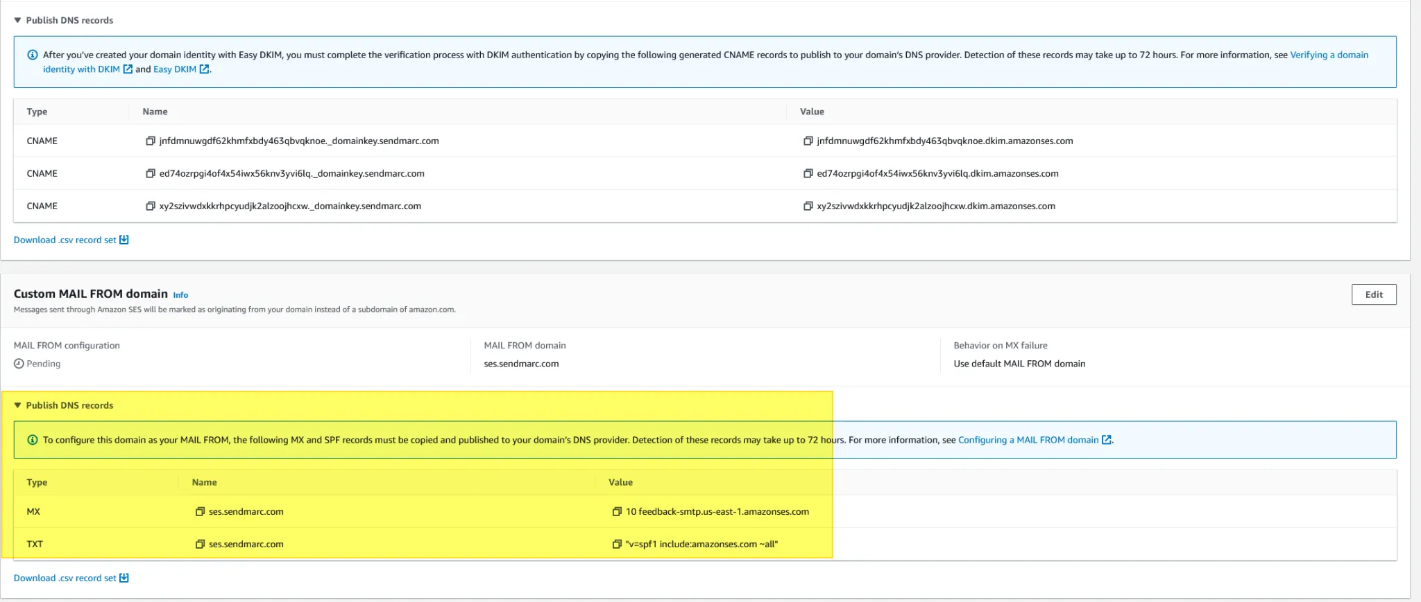 Amazon Dkim Screenshot 2