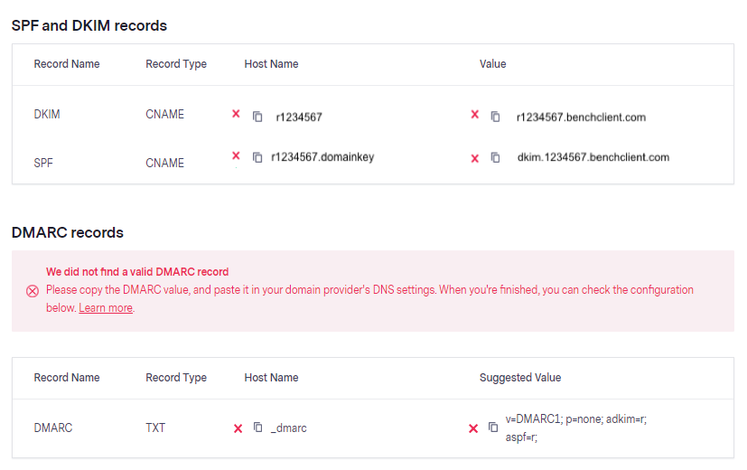 Benchmark Dkim Screenshot 6