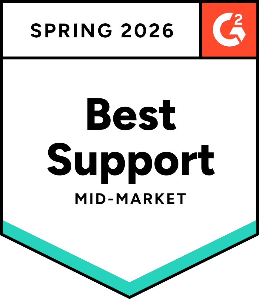 G2 Review Best Support Badge Spring 2026