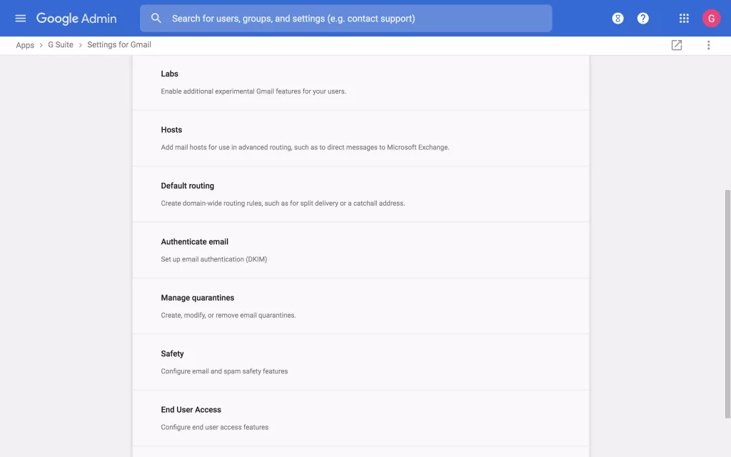 Google Workspace Dkim Screenshot 4