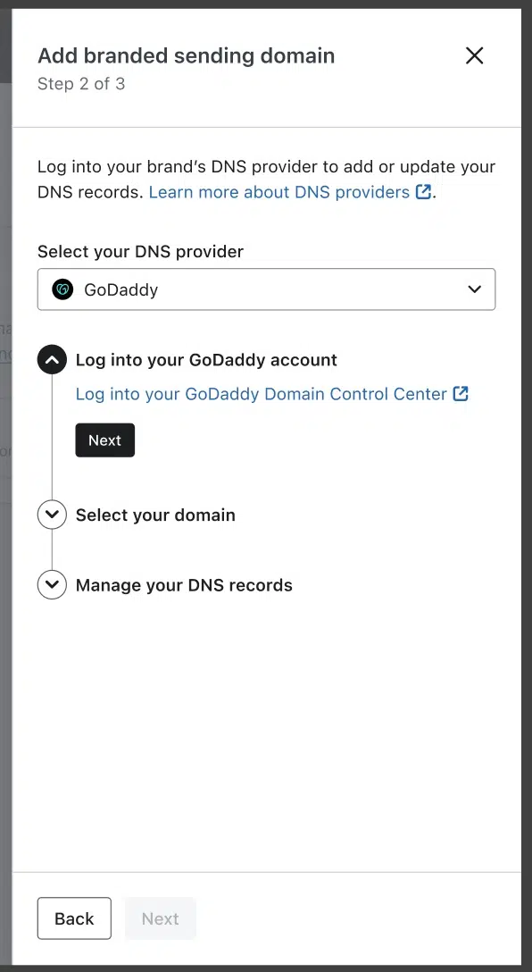 Klaviyo Dkim Screenshot 4