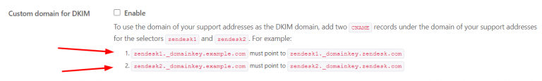 Zendesk Dkim Screenshot 1
