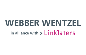 Webber Wentzel (In Alliance With Linklaters) Logo In Their Brand Colours On A Transparent Background