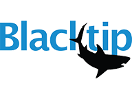 Blacktip Logo in its brand colours on a transparent background