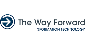 The Way Forward IT Logo in its brand colours on a transparent background