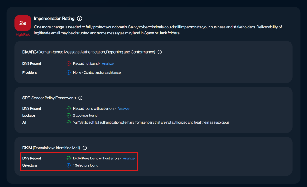Check A Domain’s Dkim Dns Record And Selectors With Our Dkim Checker Tool.