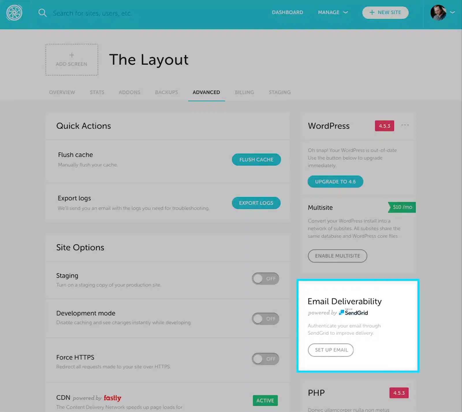 Flywheel Dkim Screenshot 1