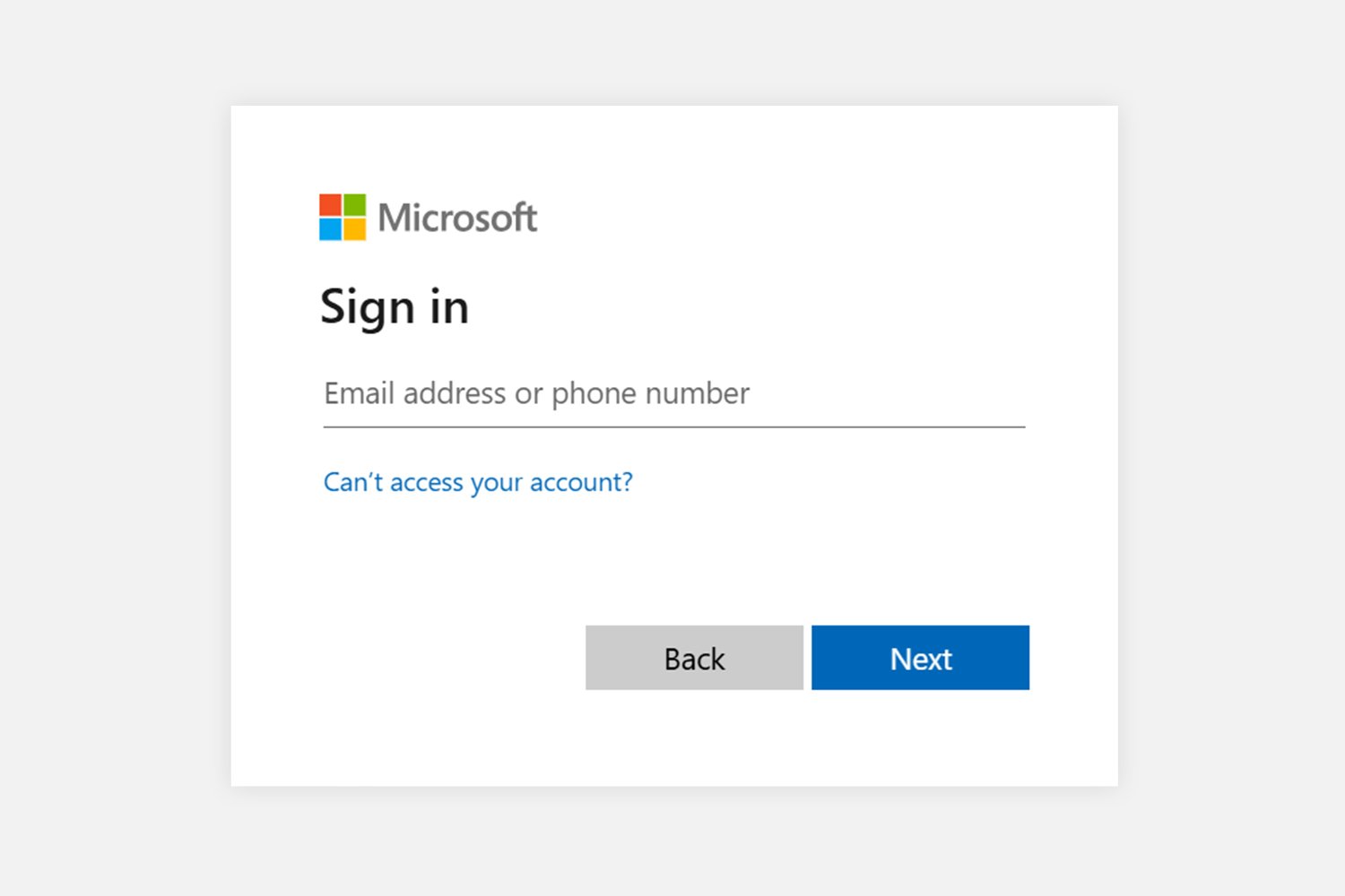 Microsoft Sign-On Page When Using Single Sign-On (Sso).