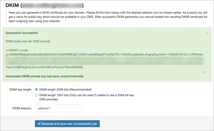 N-Able Dkim Screenshot 1