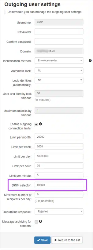 N-Able Dkim Screenshot 2