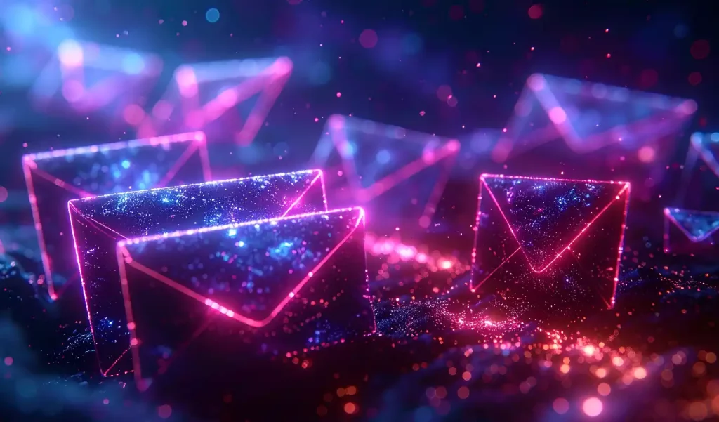 Many Digital Email Envelopes