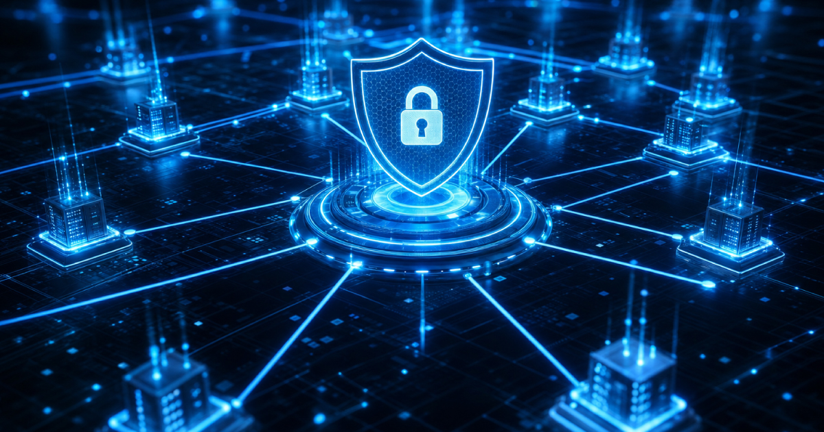 Blue shielded network