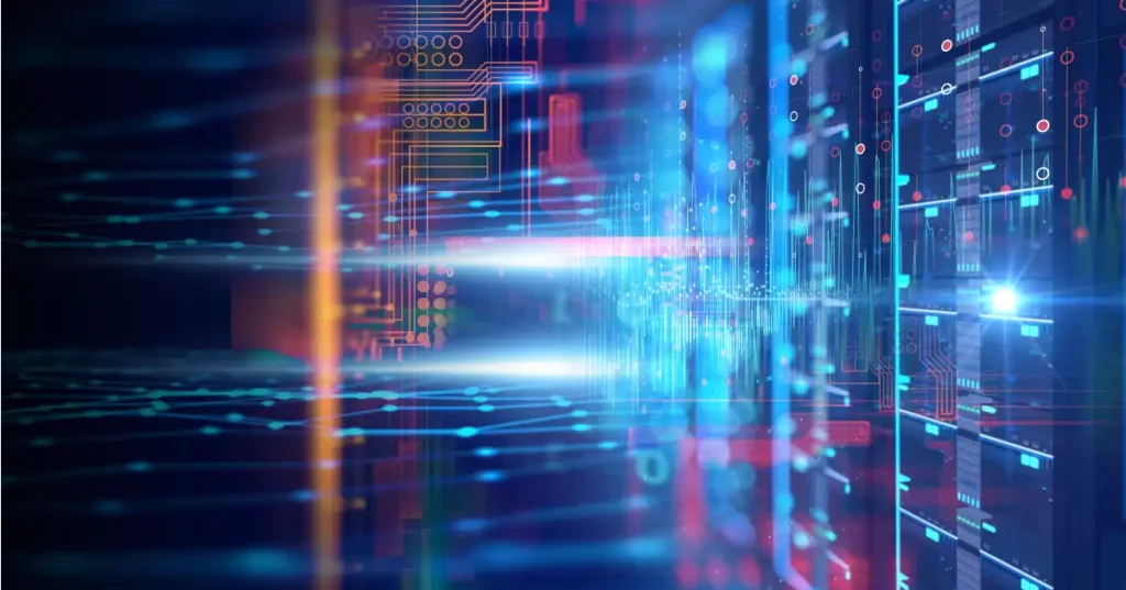 Datos digitales en un entorno cibernético