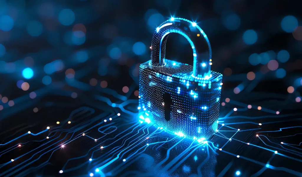 Digital Lock Representing Pii Data Protection