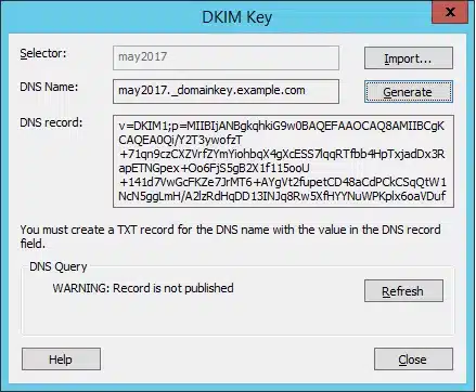 Trustwave Mailmarshall Dkim Screenshot 1
