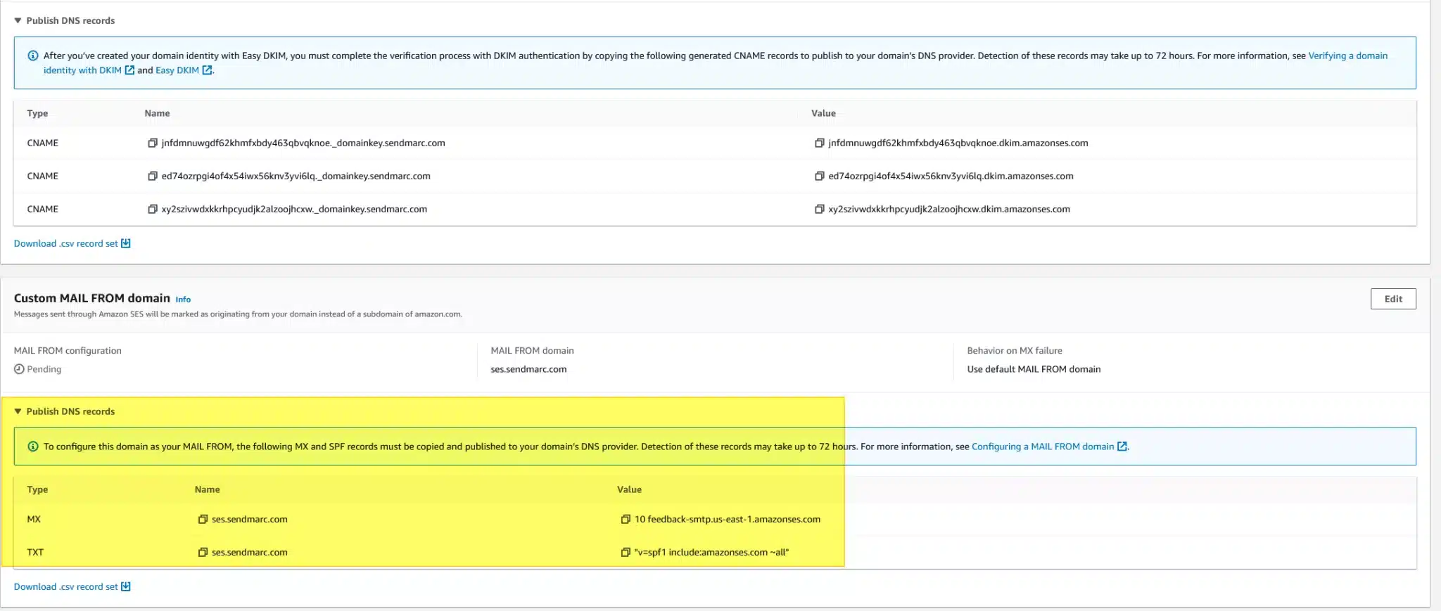Amazon Dkim Screenshot 2