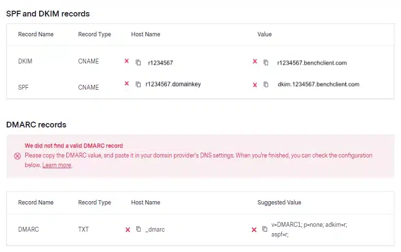 Benchmark Dkim Screenshot 6