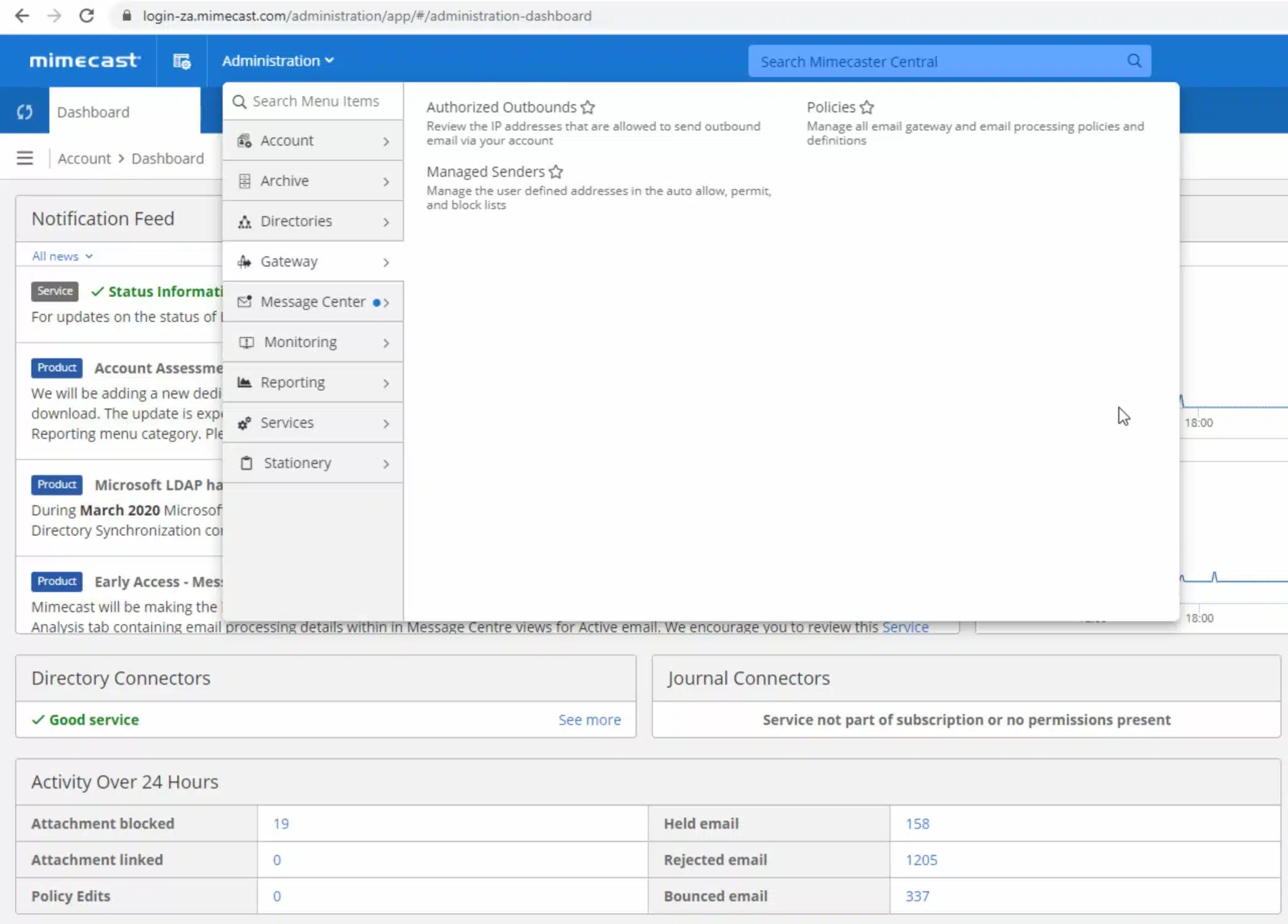 Mimecast Dkim Screenshot 1