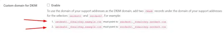 Zendesk Dkim Screenshot 1